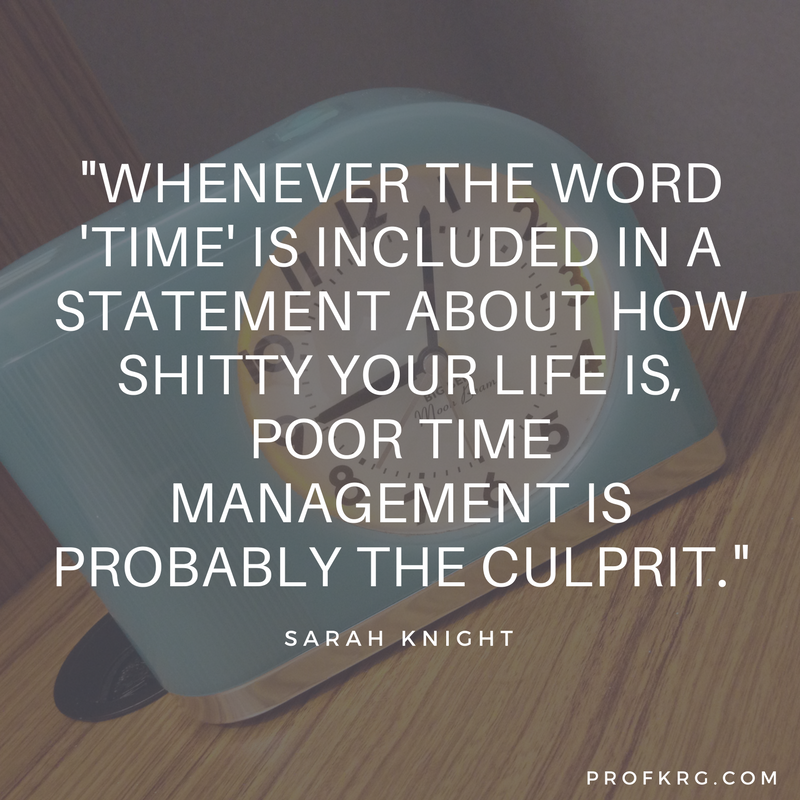 Time management quotes
